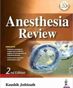 Anesthesia Review for DNB Students
