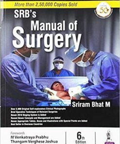 Srb’s Manual of Surgery 6th edition