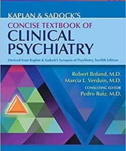 Kaplan & Sadock’s Concise Textbook of Clinical Psychiatry Fifth Edition