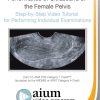 AIUM Practice Guideline for the Female Pelvis (CME VIDEOS)