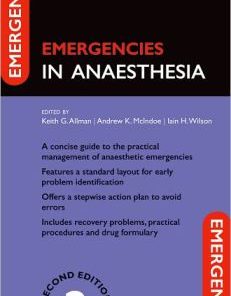 Emergencies in Anaesthesia, 2nd Edition