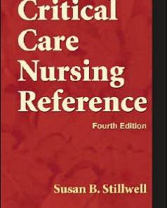 Mosby’s Critical Care Nursing Reference, 4th Edition (PDF)