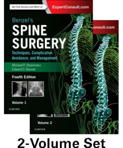 Benzel’s Spine Surgery, 2-Volume Set, 4th Edition (True PDF, Bookmarked, Videos)