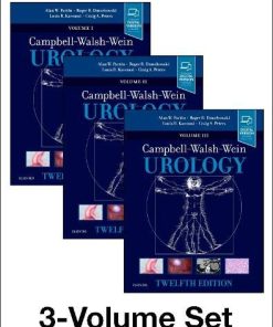 Campbell Walsh Wein Urology, 3-Volume Set, 12th Edition (Videos, Organized)