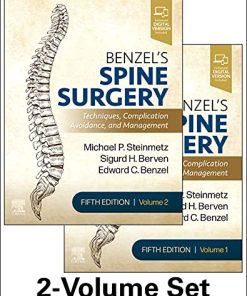 Benzel’s Spine Surgery, 2-Volume Set: Techniques, Complication Avoidance and Management, 5th Edition (Videos, Organized)