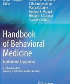 Handbook of Behavioral Medicine: Methods and Applications (PDF)