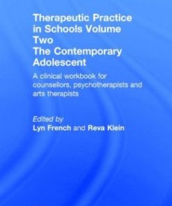 Therapeutic Practice in Schools Volume Two The Contemporary Adolescent: A Clinical Workbook For Counsellors, Psychotherapists and Arts Therapists