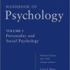 Handbook of Psychology, Volume 5: Personality and Social Psychology, 2nd Edition