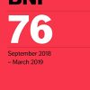 BNF 76 (British National Formulary) September 2018 (PDF)