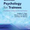 Clinical Psychology for Trainees: Foundations of Science-Informed Practice 3rd edition (PDF Book)