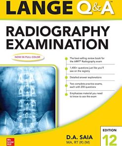 Lange Q & A Radiography Examination, 12th Edition (High Quality PDF)