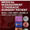 Medical Management of the Thoracic Surgery Patient (PDF)