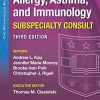 The Washington Manual Allergy, Asthma, and Immunology Subspecialty Consult, 3ed (ePub3+Converted PDF)
