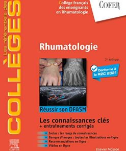 Rhumatologie: Réussir son DFASM – Connaissances clés (les référentiels des collèges) (French Edition) (True PDF)