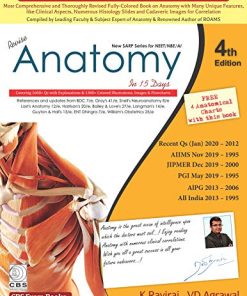 Anatomy (New SARP Series for NEET/NBE/Al), 4th Edition (PDF)
