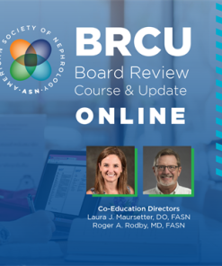 ASN BRCU Online – Board Review Course & Update Virtual July 17 – 22, 2021 (Videos + 239 Practice Questions + MOC Posttest)