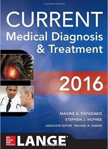 CURRENT Medical Diagnosis and Treatment 2016 (LANGE CURRENT Series), 55th Edition (EPUB)