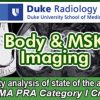 Duke Radiology Body and MSK Imaging 2017 (CME Videos)