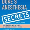 Duke’s Anesthesia Secrets, 5th Edition (PDF)