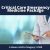 Critical Care Emergency Medicine Package (CME VIDEOS)