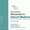 UCSF 50th Annual Advances in Internal Medicine 2022 (CME VIDEOS)