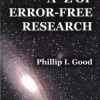 The A-Z of Error-Free Research Using R (Kindle Edition)