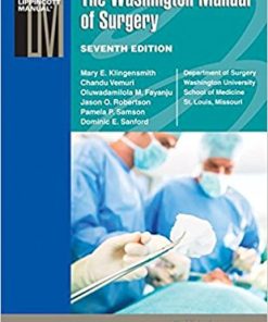 The Washington Manual of Surgery (Lippincott Manual Series), 7th Edition (EPUB)