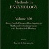 Rare-earth element biochemistry: Methanol dehydrogenases and lanthanide biology (Volume 650) (Methods in Enzymology, Volume 650) 1st Edition
