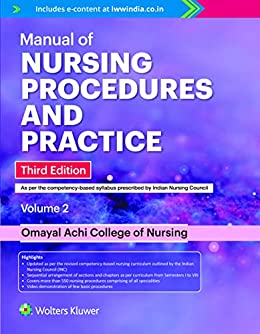 Manual of Nursing Procedures and Practice, 3rd edition, 2 Volume Set (Original PDF from Publisher)