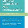 Handbook of Medical Leadership and Management (Oxford Professional Practice) (PDF)