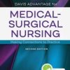 Davis Advantage for Medical-Surgical Nursing: Making Connections to Practice, 2nd Edition 2019 Epub+ converted pdf