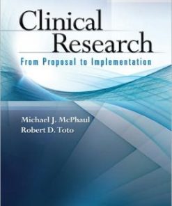 Clinical Research: From Proposal to Implementation