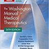 The Washington Manual of Medical Therapeutics, 36th Edition (PDF)