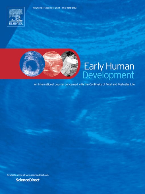 Early Human Development: Volume 176 to Volume 187 2023 PDF