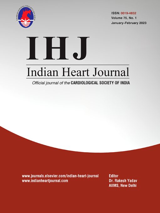 Indian Heart Journal: Volume 72 (Issue 1 to Issue 6) 2020 PDF