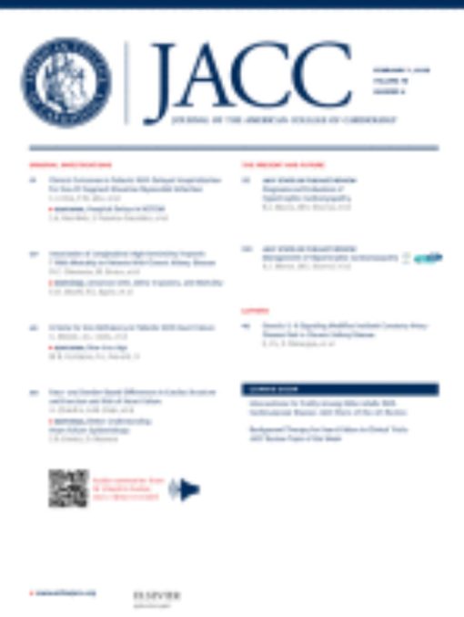 Journal of the American College of Cardiology: Volume 79 (Issue 1 to Issue 25) 2021 PDF