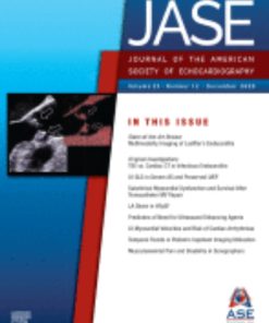 Journal of the American Society of Echocardiography – Volume 33 (Issue 1 to Issue 12) 2020 PDF