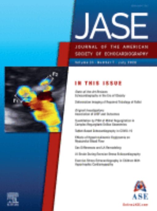 Journal of the American Society of Echocardiography – Volume 33 (Issue 1 to Issue 12) 2020 PDF