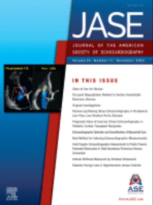 Journal of the American Society of Echocardiography – Volume 35 (Issue 1 to Issue 12) 2022 PDF