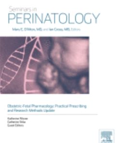 Seminars in Perinatology: Volume 44 (Issue 1 to Issue 8) 2020 PDF
