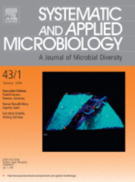 Systematic and Applied Microbiology: Volume 43 (Issue 1 to Issue 6) 2020 PDF