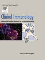 Clinical Immunology – Volume 188 2018 PDF