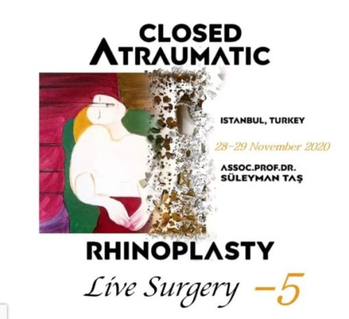 Closed Atraumatic Rhinoplasty Live Surgery DVD 5 / Digital