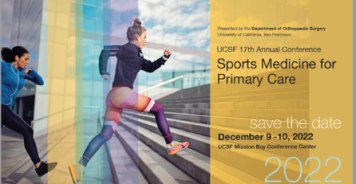 UCSF 17th Annual Conference Sports Medicine for Primary Care 2022
