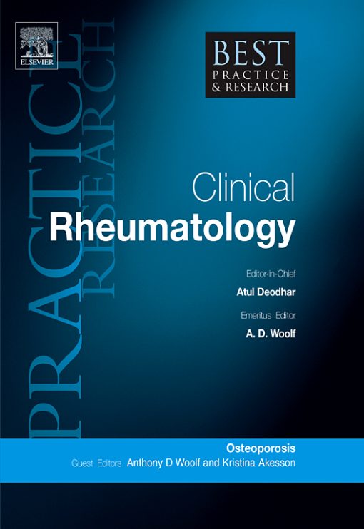 Best Practice & Research Clinical Rheumatology: Volume 33 (Issue 1 Issue 6) 2019 PDF