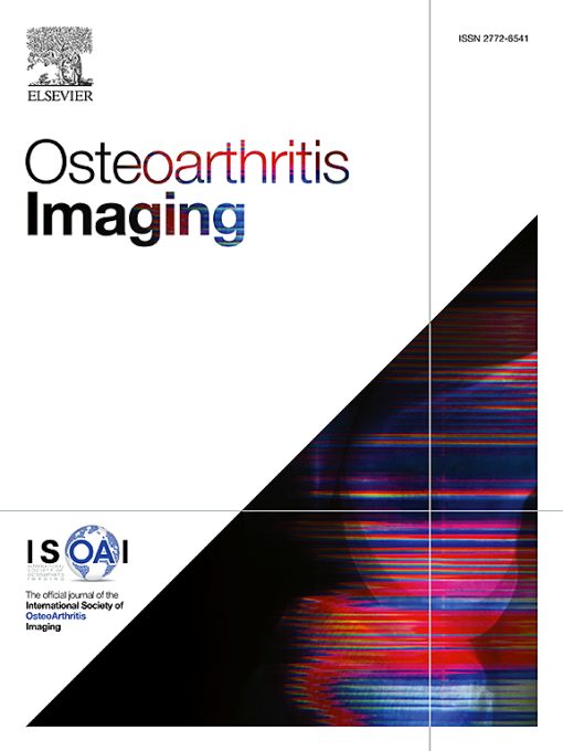 Osteoarthritis Imaging: Volume 3 (Issue 1 to Issue 4) 2023 PDF