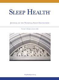 Sleep Health: Volume 7 (Issue 1 to Issue 6) 2021 PDF