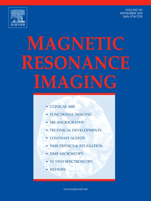 Magnetic Resonance Imaging: Volume 95 to Volume 101 2023 PDF