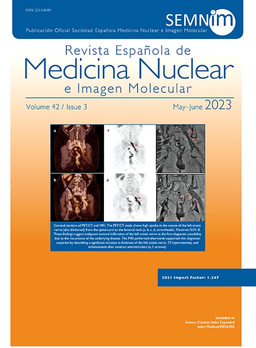 Revista Española de Medicina Nuclear e Imagen Molecular (English Edition): Volume 42 (Issue 1 to Issue 6) 2023 PDF