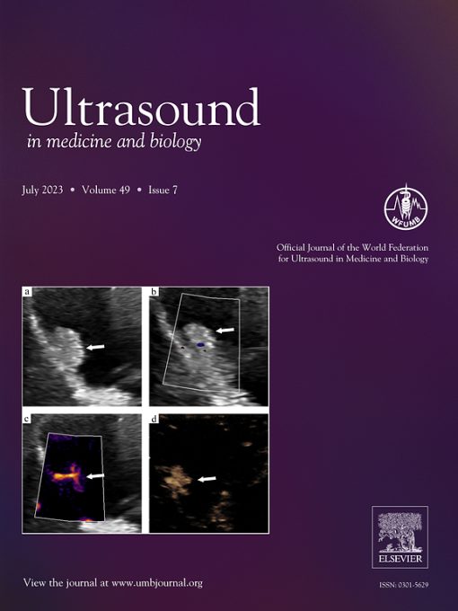 Ultrasound in Medicine & Biology: Volume 49 (Issue 1 to Issue 12) 2023 PDF